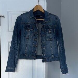 Kut from the Kloth Dark Blue Jean Jacket